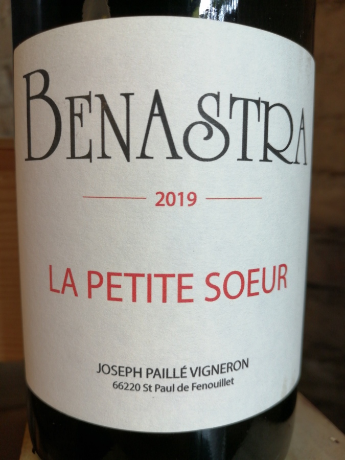 Vin Rouge Du Roussillon - La Petite Sœur, 2019