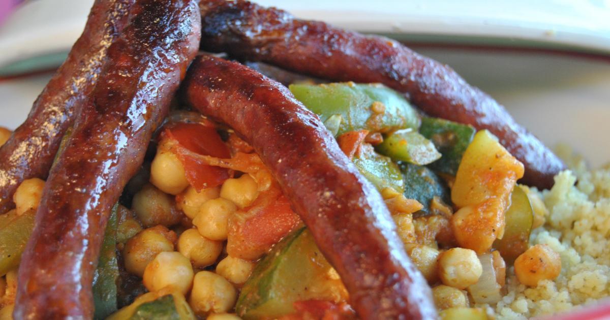 Nos Tadjines  - Tadjine Aux Merguez 