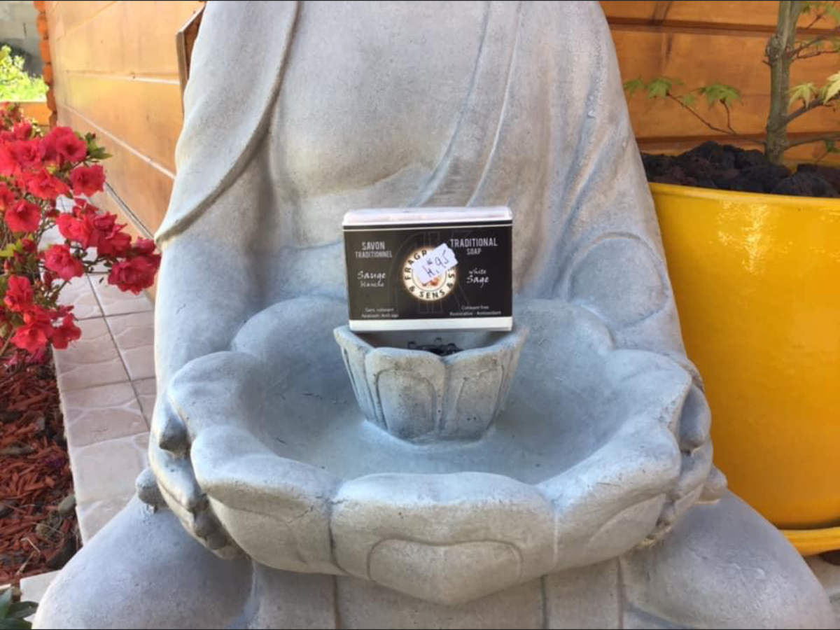 Savons - Savon Fragrance&sens Sauge Blanche Anti Septique 