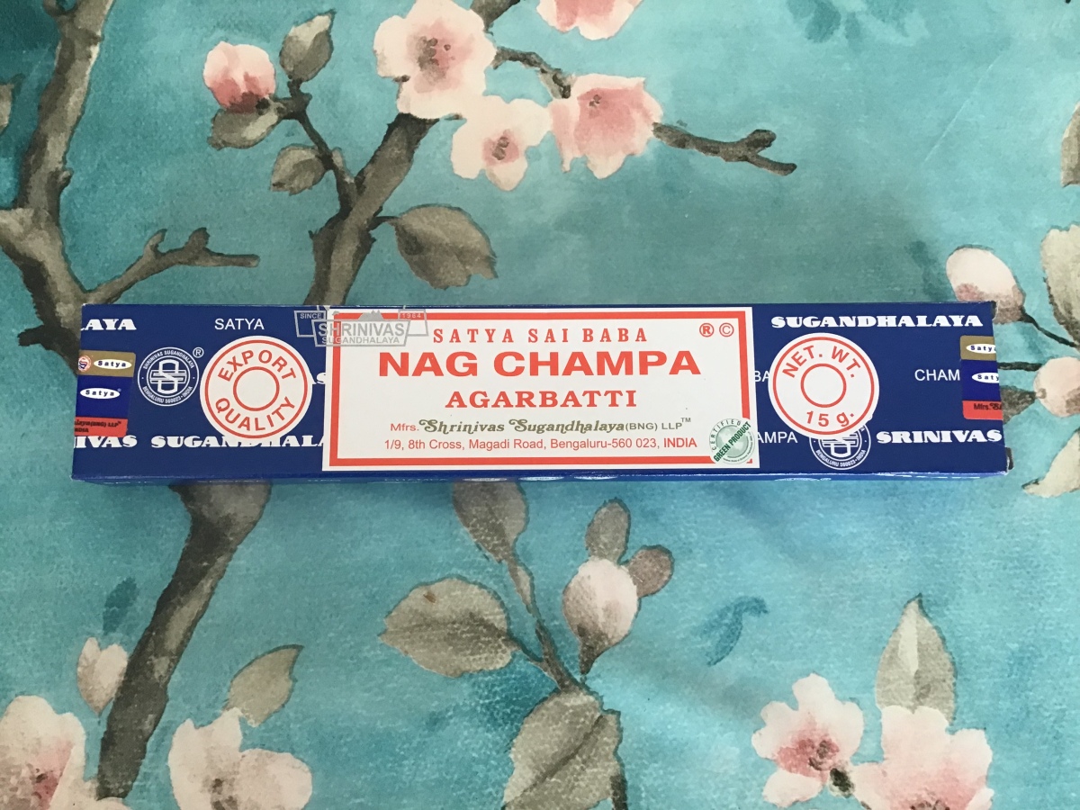 Encens  Bâton  - Encens Bâton Satya Sai Nag Champa 15 G